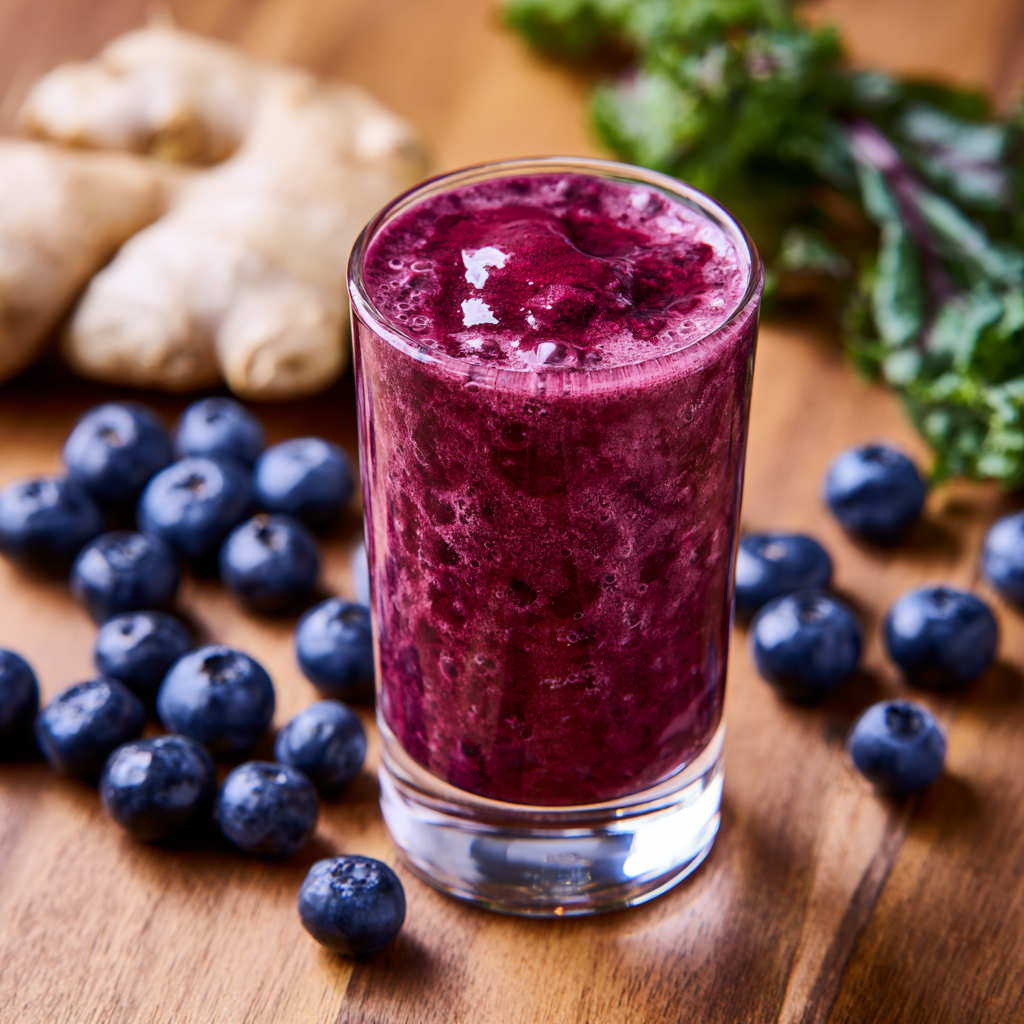 Blueberry Ginger Protein Power Shot