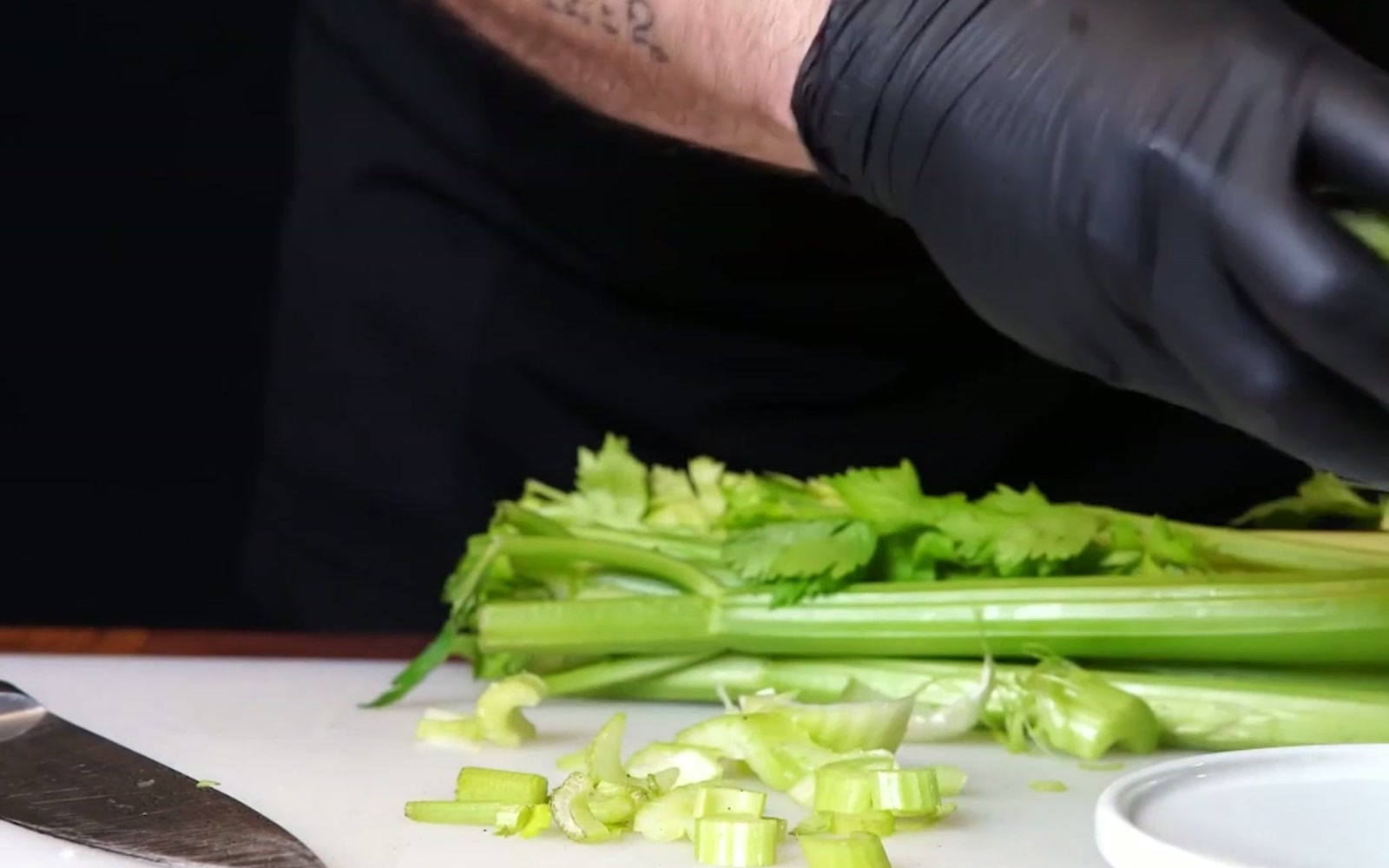 Everyday Soup Base: Celery, Onion, and Leek