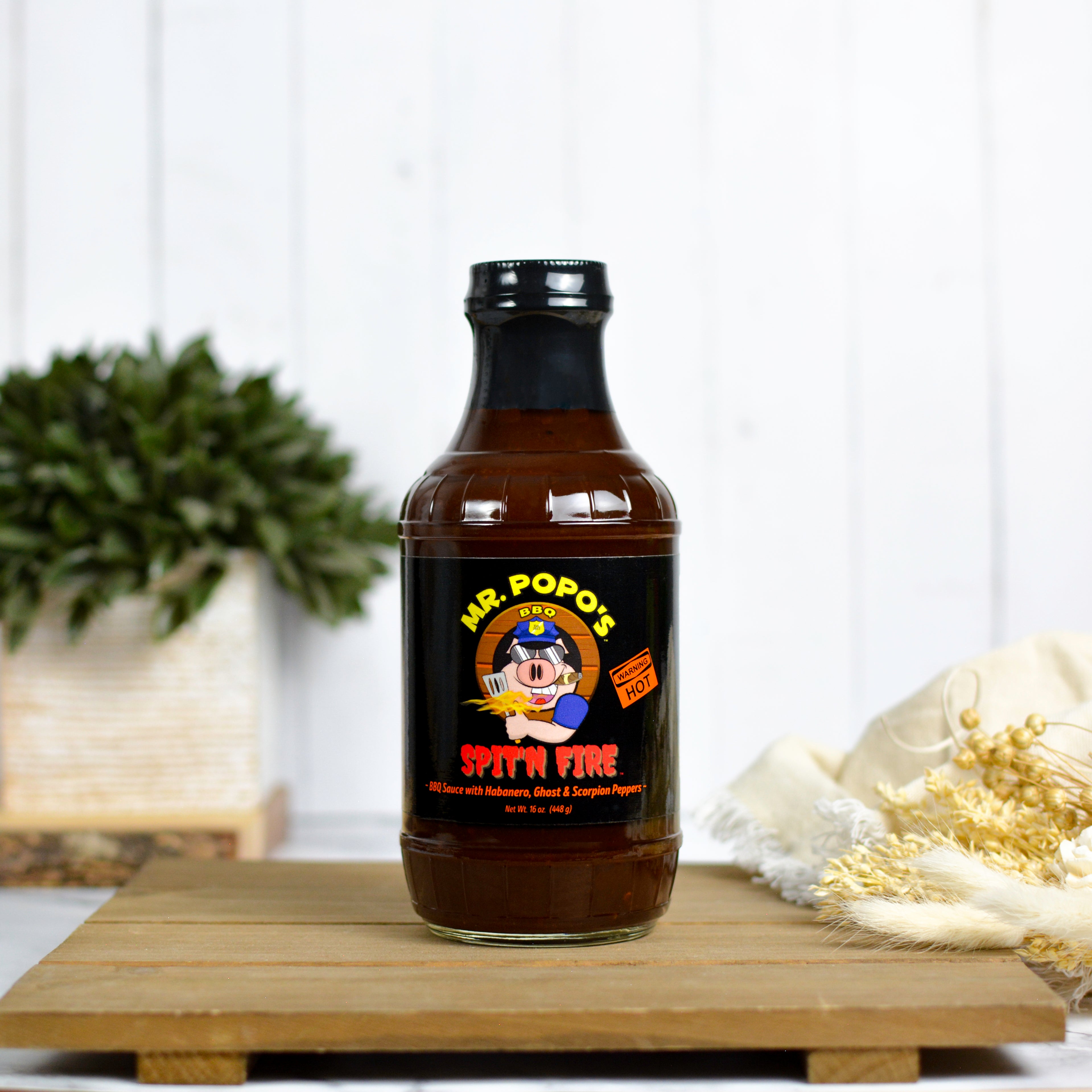 Mr. Popo's Spit'n Fire BBQ Sauce